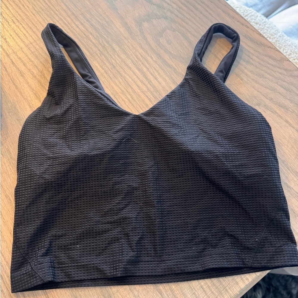 Lululemon Black Women's workout bra Top